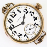 Circa 1919 7-jewel Elgin model 2 grade 462 transitional pocket/wristwatch