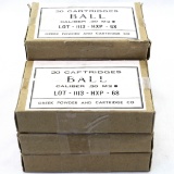 Lot of 140 rounds of new-in-the-box Ball 30.06 rifle ammo