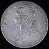 1834 U.S. draped bust half dollar
