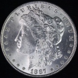 1887 U.S. Morgan silver dollar