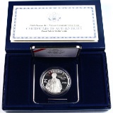 2004 U.S. proof Thomas Alva Edison commemorative silver dollar