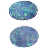 Unmounted opal doublets