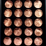 Lot of 20 2015 Year of the Ram uncirculated 1oz .999 pure copper rounds