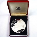 1985 Falkland Islands proof silver 25 pound