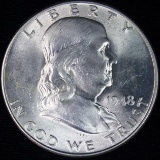 1948 U.S. Franklin half dollar