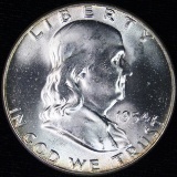 1954 U.S. Franklin half dollar