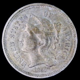 1868 U.S. 3-cent nickel
