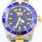 Estate Invicta Automatic Pro Diver 2-tone stainless steel wristwatch