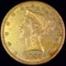 1891-CC U.S. $10 Liberty head gold coin