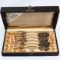 Antique Carl Gluck 6-piece .835 silver hors d'oeuvres fork set