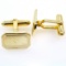 Pair of estate Christian Dior gold plated vintage style cufflinks