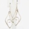 Authentic retired estate James Avery sterling silver dangle drop Alfresco earrings