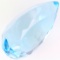 Unmounted blue topaz