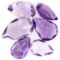 Unmounted amethysts