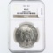 Certified 1922 U.S. peace silver dollar