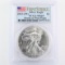 Certified 2013-(W) U.S. American Eagle silver dollar