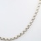 Estate sterling silver rolo chain