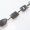 Estate Stephen Dweck sterling silver agate bracelet