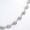 Estate Ecologie sterling silver diamond necklace