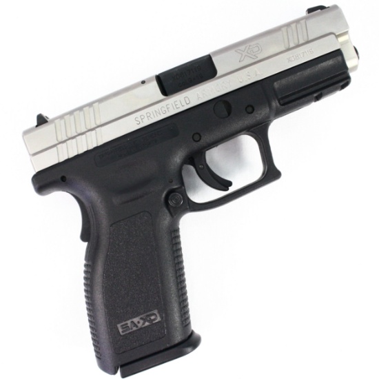 Estate Springfield XD-9 semi-automatic pistol, 9mm cal