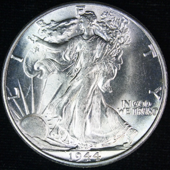 1944 U.S. walking Liberty half dollar