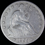 1855-O with arrows U.S. seated Liberty half dollar