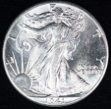 1941 U.S. walking Liberty half dollar