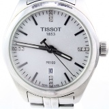 Estate Tissot PR100 stainless steel wristwatch