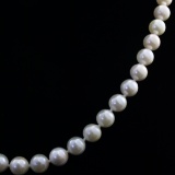 Estate Akoya pearl necklace