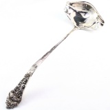 Vintage ornate International Silver Company silver-plated ladle