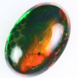 Unmounted black opal