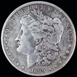 1889-CC U.S. Morgan silver dollar