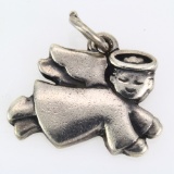 Estate James Avery sterling silver angel charm