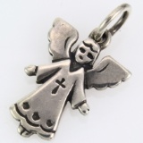 Estate James Avery sterling silver angel charm