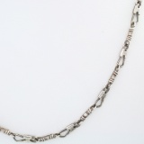 Estate Fisher .950 silver necklace