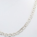 Estate sterling silver anchor chain