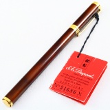 Like-new Dupont Laque de Chine fountain pen with 18K yellow gold nib