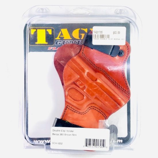 Lot of 3 new Tagua Bersa 380 double clip holsters R/H