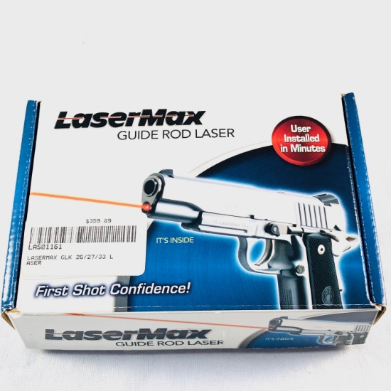 New-in-the-box LaserMax Glock 26/27/33 internal laser sight