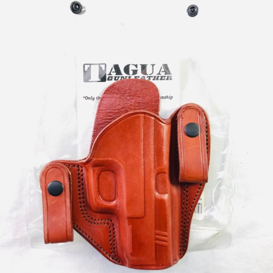 New Tagua Springfield XD9/40 leather Dual Snap holster R/H