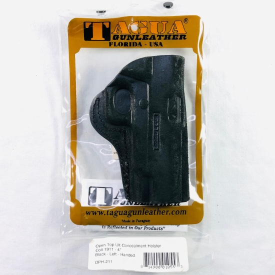 Lot of 3 new Tagua 1911 concealment holsters L/H 4" barrel