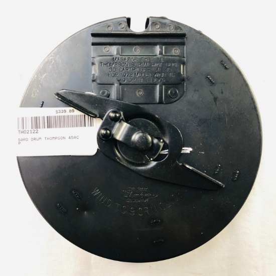 New Thompson 1928 .45 ACP 50-round capacity drum