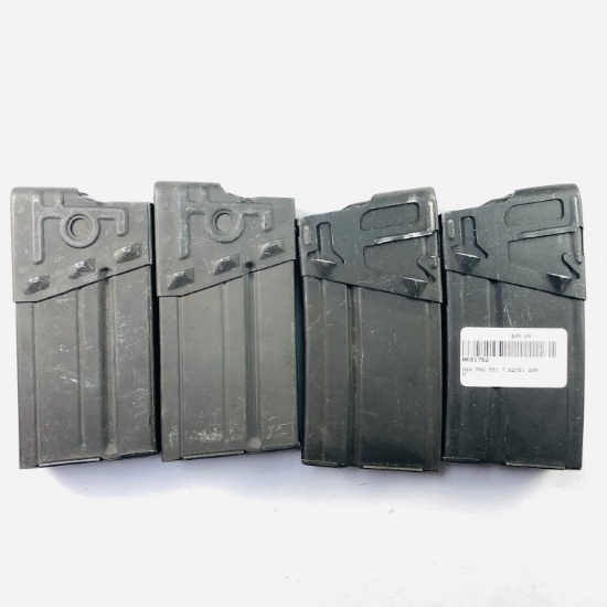 Lot of 3 new H&K M91 7.62x51mm 20-round capacity magazines