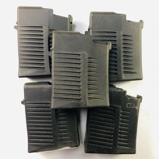 Lot of 5 new SureFire Saiga 12 ga 5-round capacity magazines