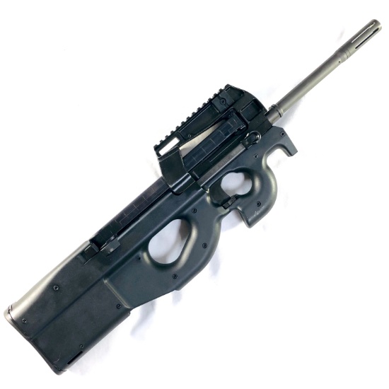 Like-new-in-the-box FNH PS90 semi-automatic rifle, 5.7x28mm cal