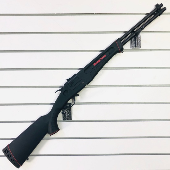 New-in-the-box Savage Model 42 over/under .22 LR cal top/.410 ga shotgun bottom