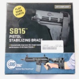 Lot of 2 new-in-the-box Sig Tac SB15 pistol stabilizing braces