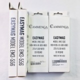 Lot of 4 new Cammenga Easymag Em3-556 .223/5.56 NATO 30-round capacity magazines