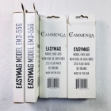 Lot of 4 new Cammenga Easymag Em3-556 .223/5.56 NATO 30-round capacity magazines