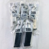 Lot of 5 new Glock 19 9mm 10-round capacity magazines